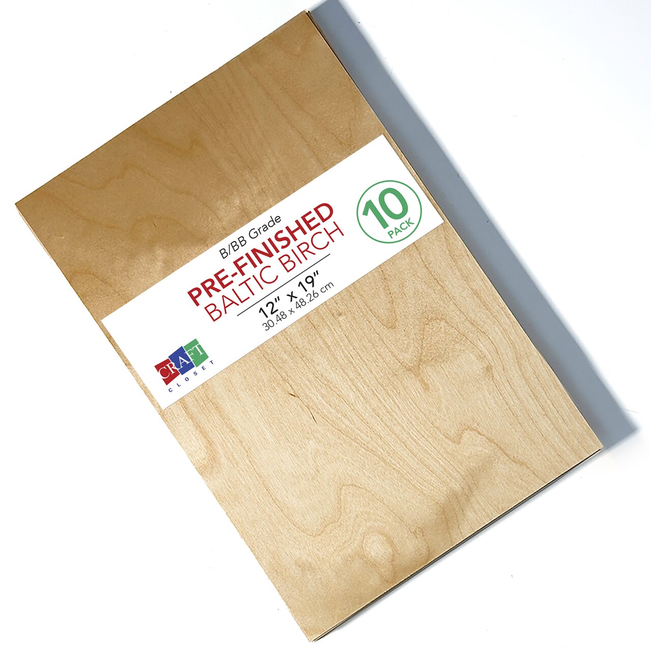 3mm or 6mmGrade B/BB Baltic Birch Plywood Finished or Unfinished | 12x12, 12x19 16x24 | Boxes of 10, 20, 50 and 100 | Laser Engraving, CNC, Scroll Saw